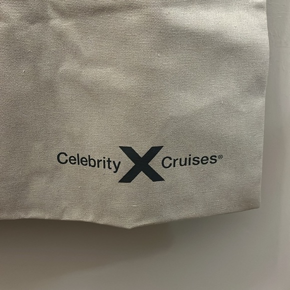Celebrity Cruises Canvas Tote Bag with Detachable Mini Bag New - Picture 2 of 8
